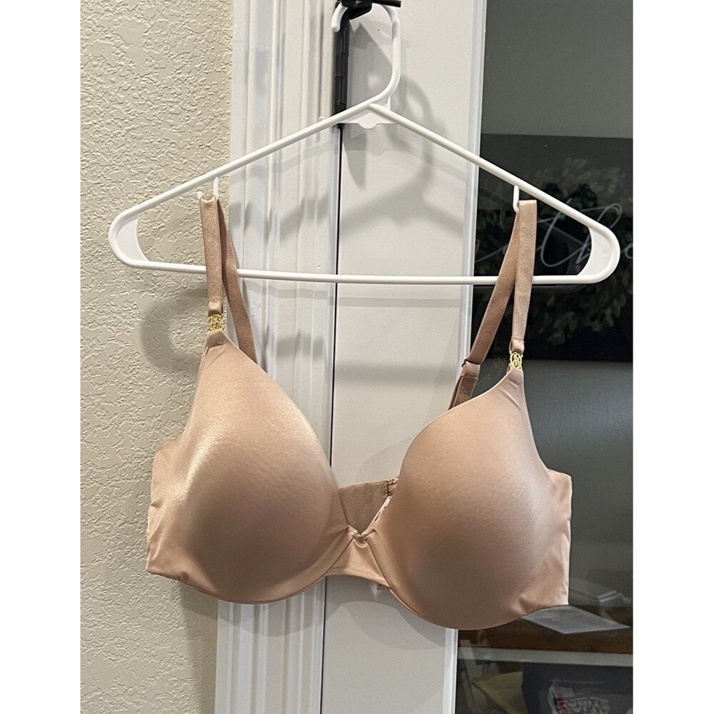 Victoria’s Secret Very Sexy Icon Push-Up Demi Bra 38DD Beige Nude 415539